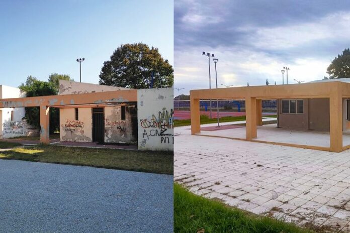 Το πριν και το μετά: Αγνώριστο πλέον το Υπαίθριο Αθλητικό Πάρκο Κομοτηνής!!!