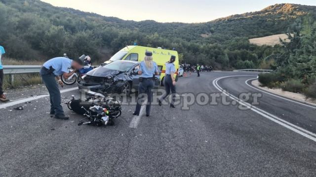 Λαμία: Νεκρός 50χρονος μοτοσικλετιστής σε τροχαίο δυστύχημα