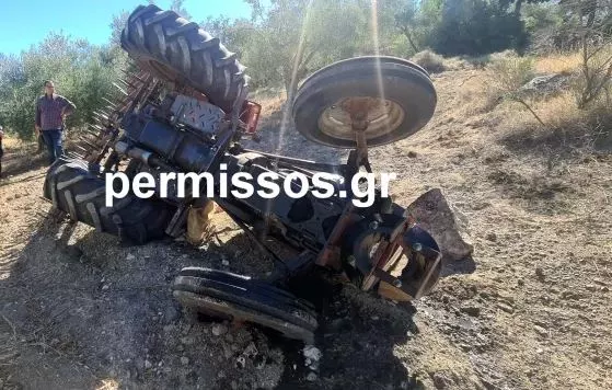 66χρονος καταπλακώθηκε από το τρακτέρ του και σκοτώθηκε σε χωριό της Βοιωτίας 66χρονος καταπλακώθηκε από το τρακτέρ του και σκοτώθηκε σε χωριό της Βοιωτίας
