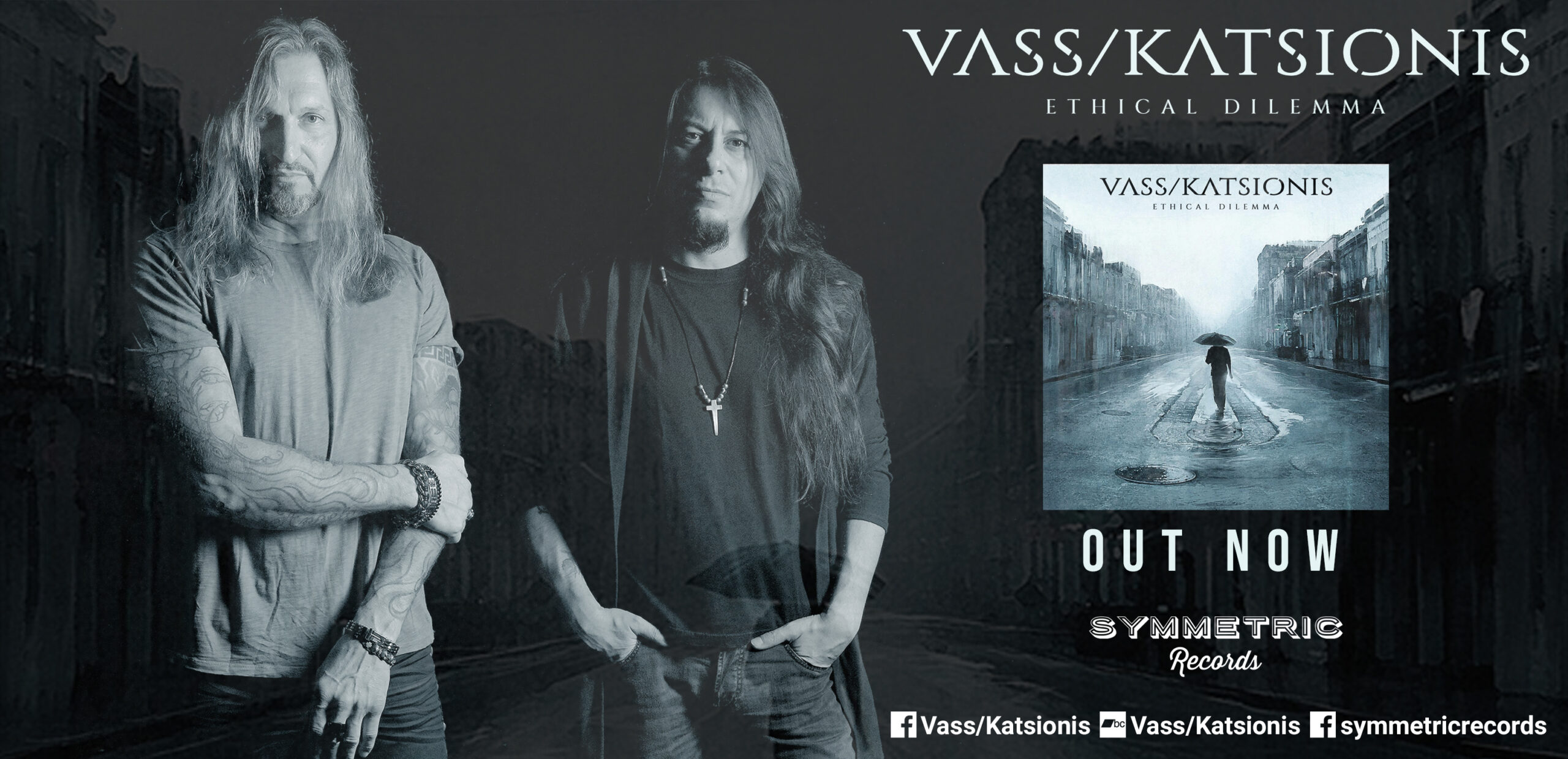 VASS/KATSIONIS – single “I Walk Alone” από το άλμπουμ “Ethical Dilemma” από την Symmetric Records