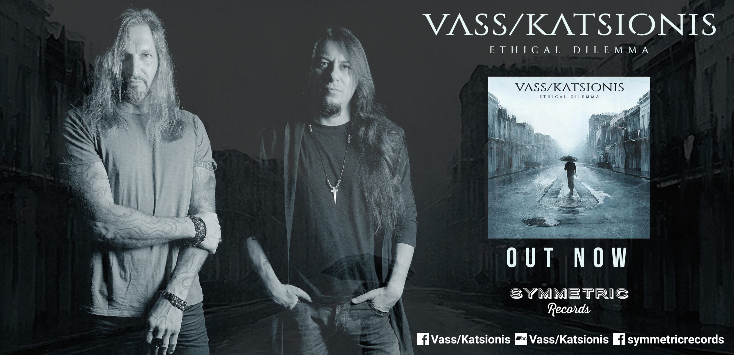 VASS/KATSIONIS – single “I Walk Alone” από το άλμπουμ “Ethical Dilemma” από την Symmetric Records VASS/KATSIONIS – single “I Walk Alone” από το άλμπουμ “Ethical Dilemma” από την Symmetric Records