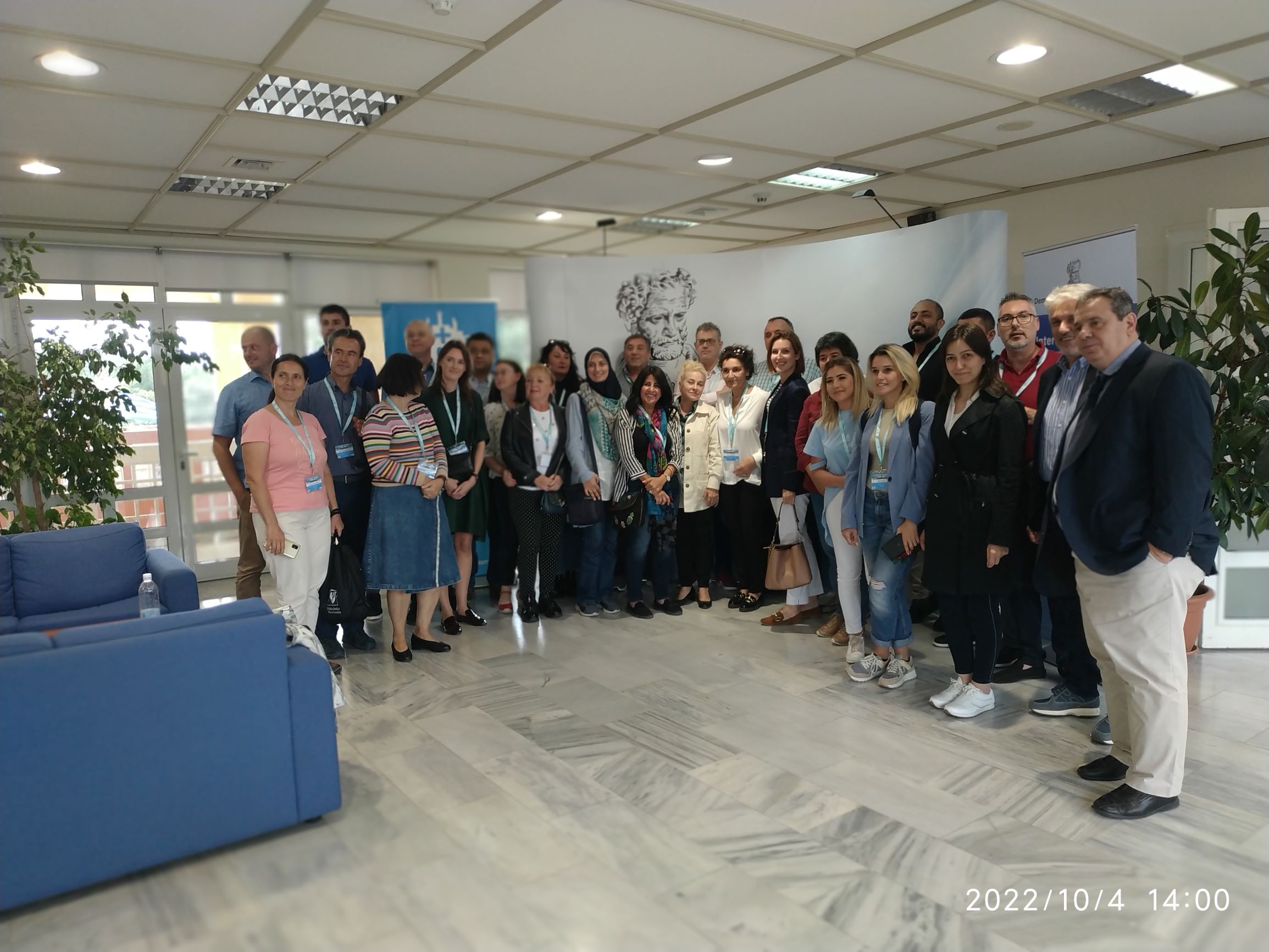 Ολοκληρώθηκαν οι εργασίες της δράσης 2nd International Staff Week στο Δ.Π.Θ. (fotos)