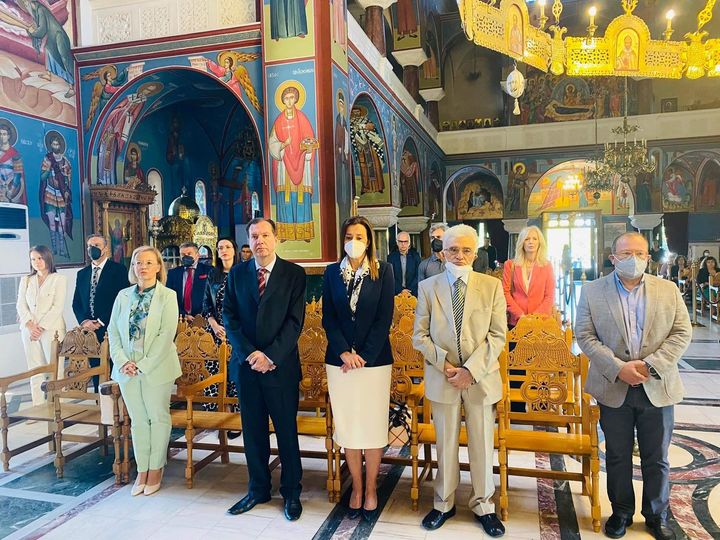 Οι Δικηγόροι τίμησαν τον Άγιο Διονύσιο τον Αρεοπαγίτη Οι Δικηγόροι τίμησαν τον Άγιο Διονύσιο τον Αρεοπαγίτη