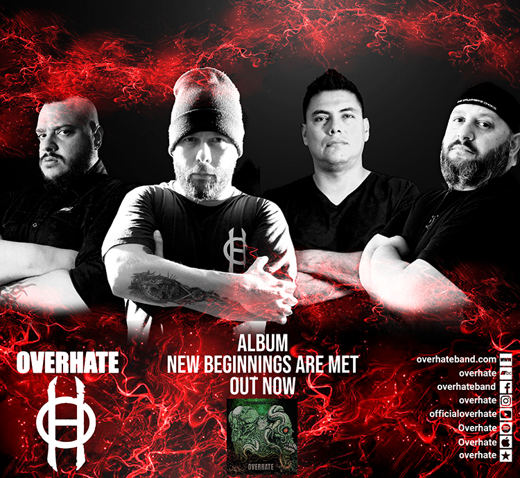 OVERHATE – single “The Penance And The Lesson” από το άλμπουμ “New Beginnings Are Met” OVERHATE – single “The Penance And The Lesson” από το άλμπουμ “New Beginnings Are Met”