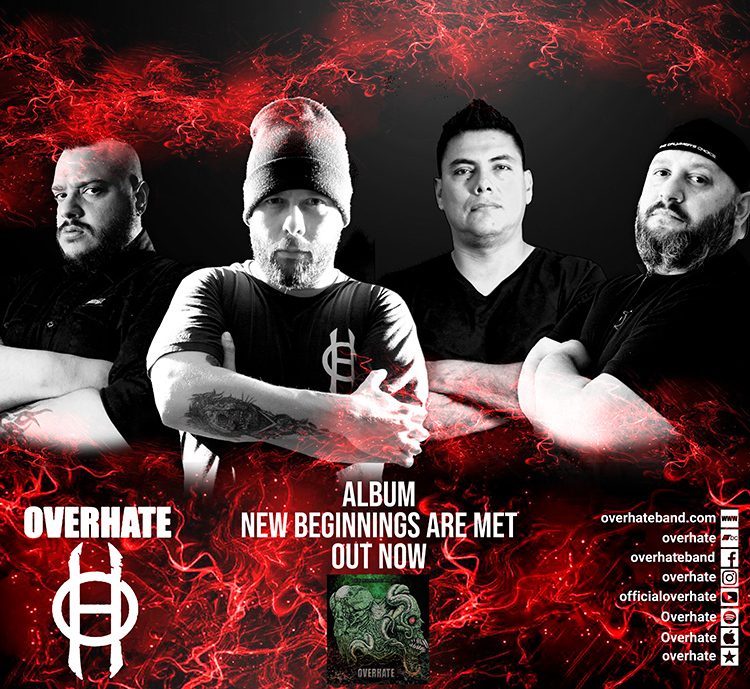 OVERHATE – single “The Penance And The Lesson” από το άλμπουμ “New Beginnings Are Met”