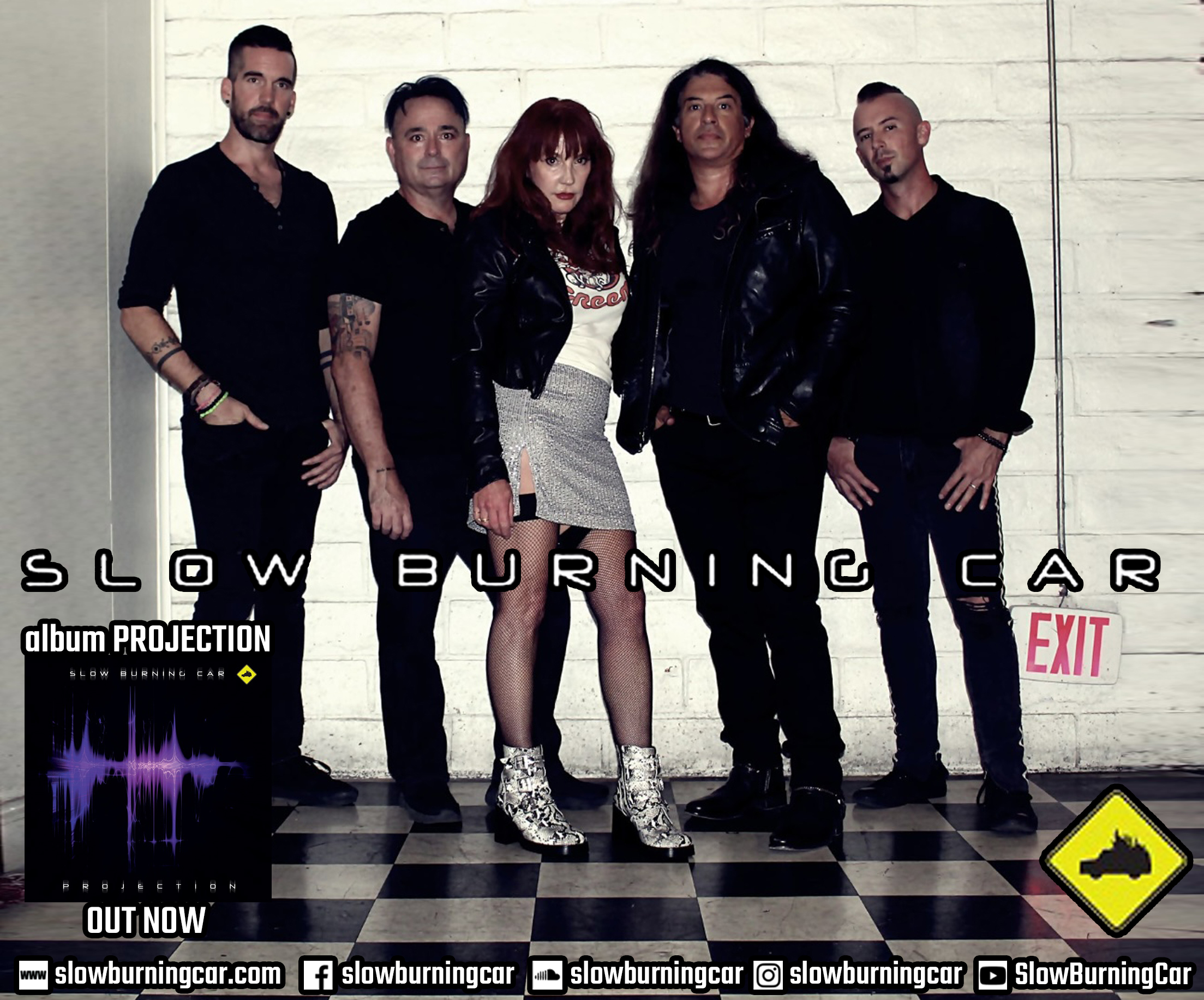 SLOW BURNING CAR – single “Public Cynic” από το άλμπουμ “Projection” SLOW BURNING CAR – single “Public Cynic” από το άλμπουμ “Projection”