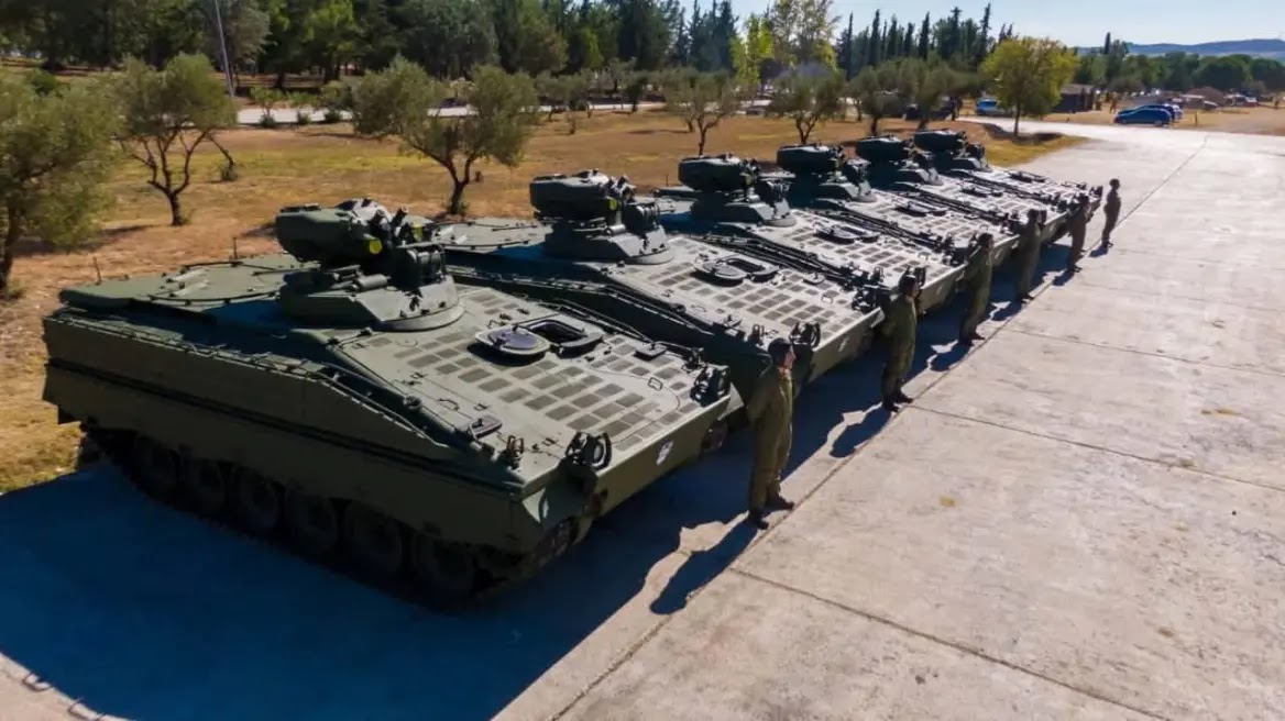Στο Δ’ ΣΣ τα πρώτα 6 τεθωρακισμένα οχήματα μάχης Marder 1A3 Στο Δ’ ΣΣ τα πρώτα 6 τεθωρακισμένα οχήματα μάχης Marder 1A3