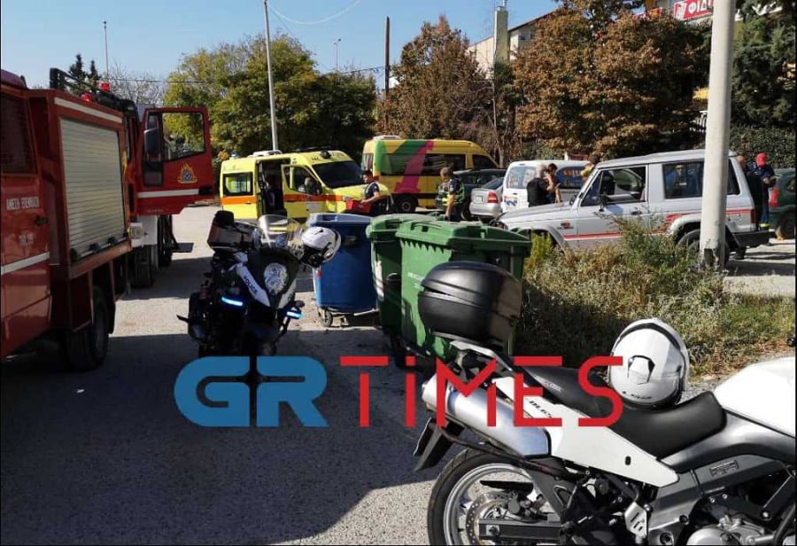 Θεσσαλονίκη: Νεκρός 47χρονος που καταπλακώθηκε φορτηγάκι ενώ του άλλαζε λάστιχο