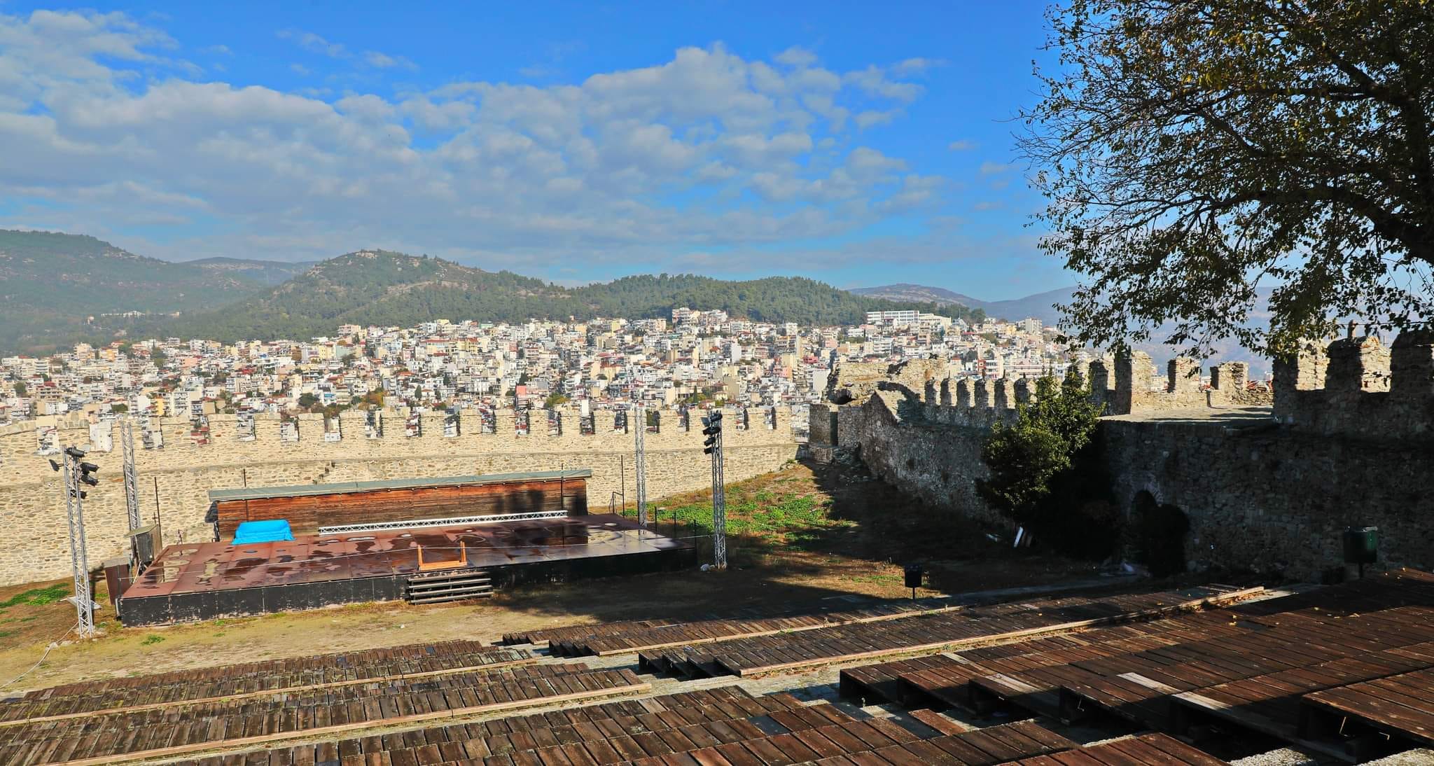 Παρουσίαση των τεχνικών εργασιών στο Φρούριο Καβάλας