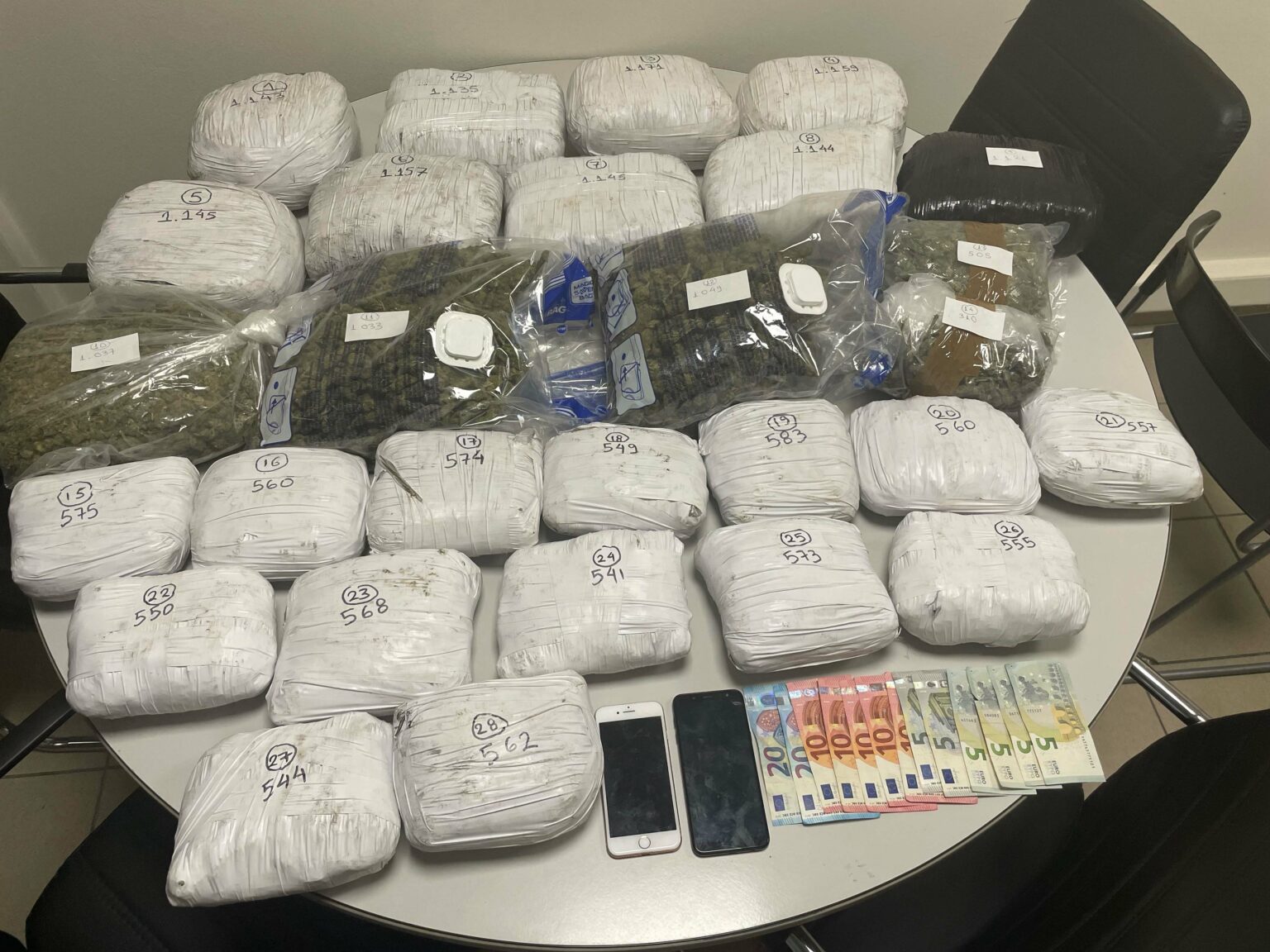 Θεσσαλονίκη: Νεαρός έκρυβε σπίτι του 22 κιλά χασίς! Θεσσαλονίκη: Νεαρός έκρυβε σπίτι του 22 κιλά χασίς!