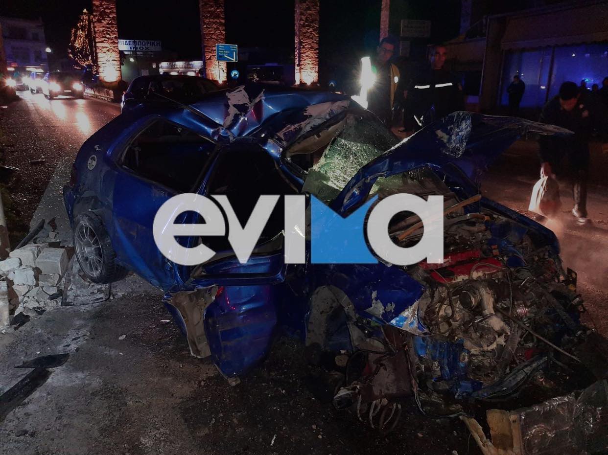 Χαλκίδα: Νεκρή 16χρονη κοπέλα μετά από από σφοδρή σύγκρουση