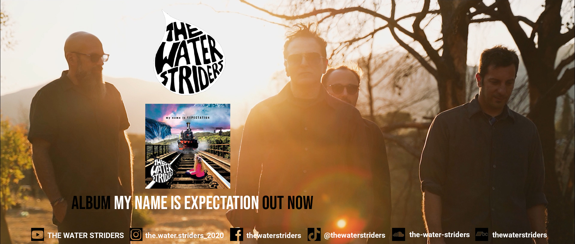 THE WATERSTRIDERS – singles “Love Is A Friend” and “Can I Settle For a Night?” από το άλμπουμ ¨My name is EXPECTATION” THE WATERSTRIDERS – singles “Love Is A Friend” and “Can I Settle For a Night?” από το άλμπουμ ¨My name is EXPECTATION”