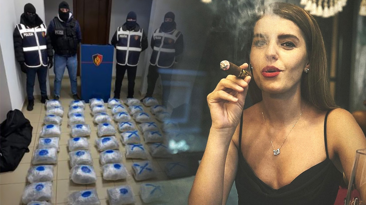 Σκάνδαλο στην Αλβανία: Συνελήφθη με 58 κιλά ναρκωτικά η διευθύντρια της Υπηρεσίας Πληροφοριών
