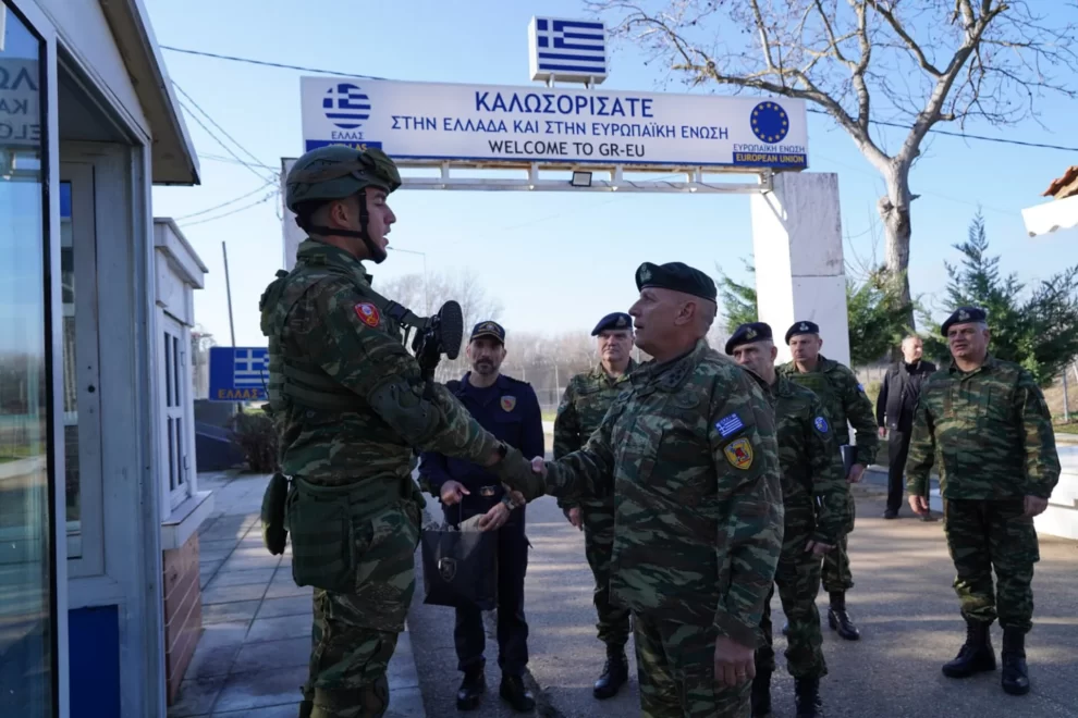Σε Έβρο και Ροδόπη ο αρχηγός ΓΕΕΘΑ
