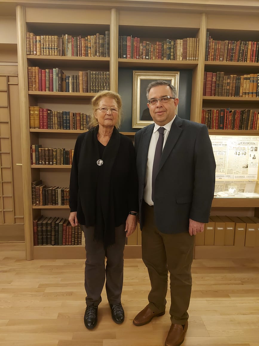 Δημήτρης Γαλαμάτης: Συνάντηση με την Πρόεδρο της Διεθνούς Ομοσπονδίας Δημοσιογράφων (IFJ), Dominique Pradalié Δημήτρης Γαλαμάτης: Συνάντηση με την Πρόεδρο της Διεθνούς Ομοσπονδίας Δημοσιογράφων (IFJ), Dominique Pradalié