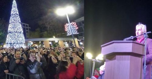 Άναμμα του χριστουγεννιάτικου δέντρου στην Ξάνθη Άναμμα του χριστουγεννιάτικου δέντρου στην Ξάνθη