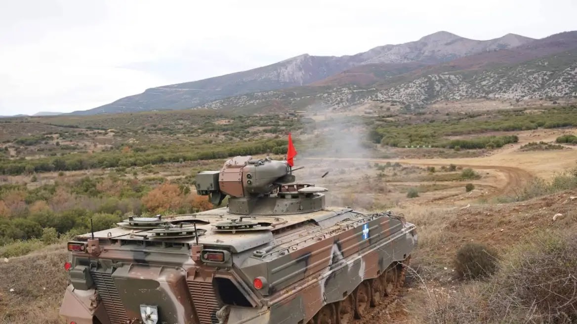 Ξάνθη: Εκπαίδευση πληρωμάτων με τα τεθωρακισμένα Marder Ξάνθη: Εκπαίδευση πληρωμάτων με τα τεθωρακισμένα Marder