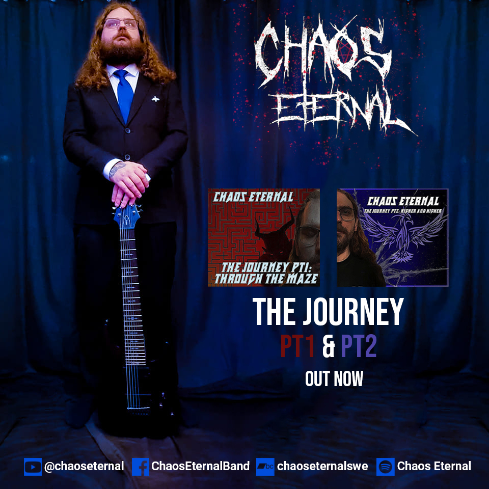 CHAOS ETERNAL – single” Ready to go” από το άλμπουμ “The Journey. Pt2: Higher and higher”