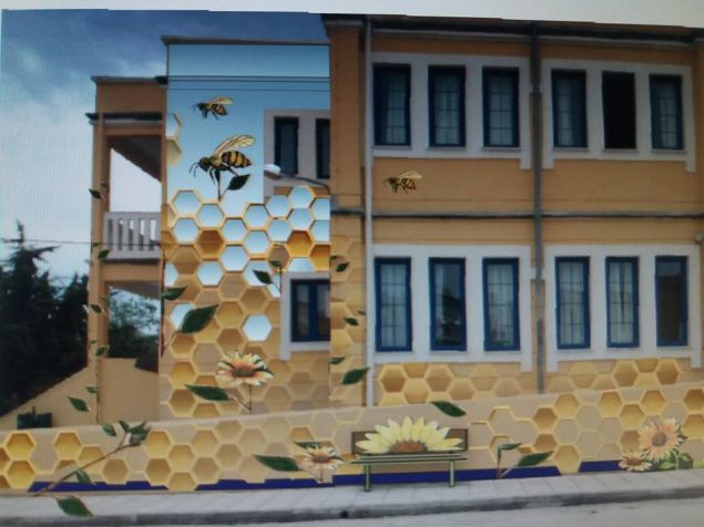 Το πιο όμορφο σχολείο της Ελλάδας βρίσκεται στην Αλεξανδρούπολη και μοιάζει με κυψέλη