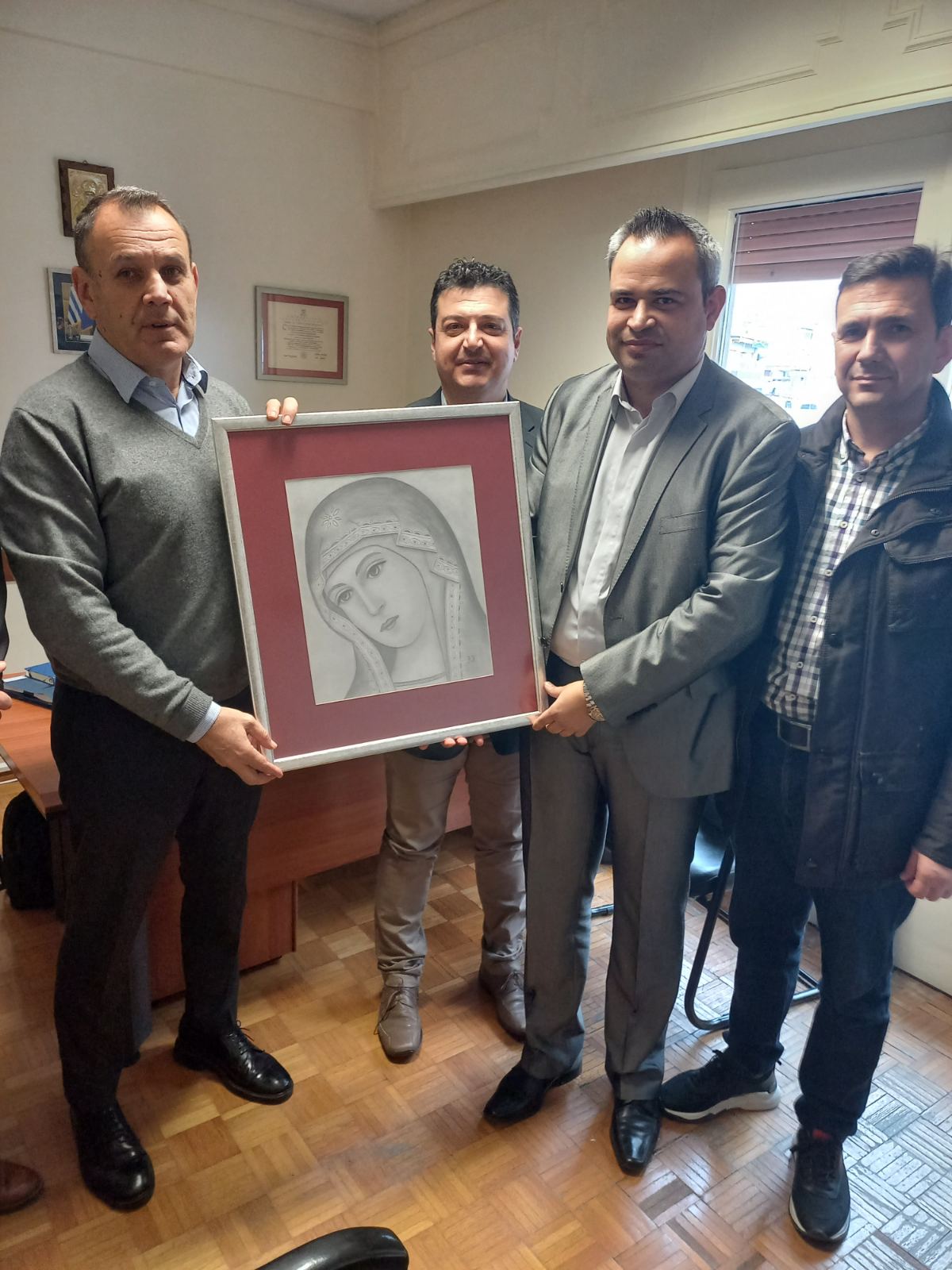 Η Ένωση Αξιωματικών Ελληνικής Αστυνομίας ΑΜΘ,είχε συνάντηση με τον υπουργό Εθνικής Άμυνας Η Ένωση Αξιωματικών Ελληνικής Αστυνομίας ΑΜΘ,είχε συνάντηση με τον υπουργό Εθνικής Άμυνας