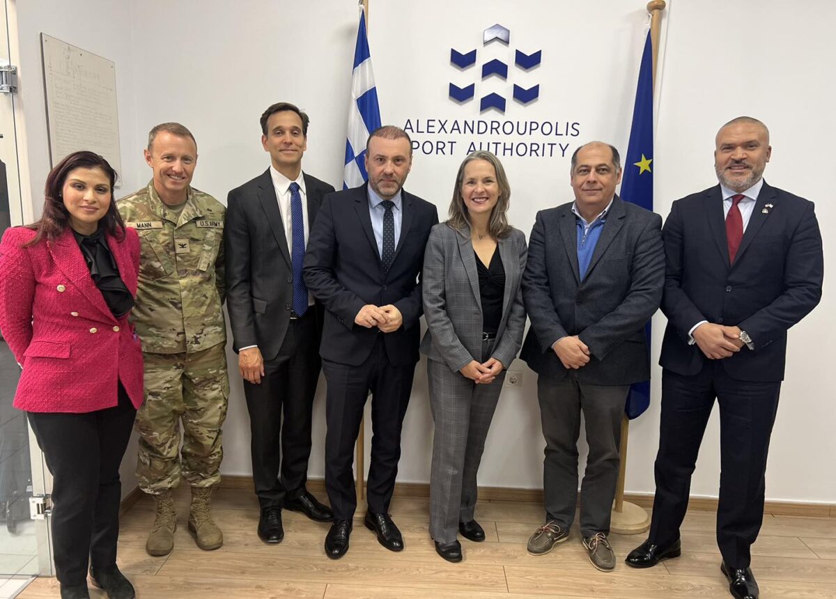 Επίσκεψη υψηλόβαθμων Αμερικανών αξιωματούχων στην Αλεξανδρούπολη Επίσκεψη υψηλόβαθμων Αμερικανών αξιωματούχων στην Αλεξανδρούπολη