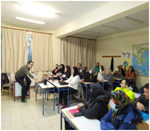 Τέσσερις Ιταλίδες εκπαιδεύτριες επισκέφτηκαν το Σχολείο Δεύτερης Ευκαιρίας Σαπών στο πλαίσιο προγράμματος Erasmus