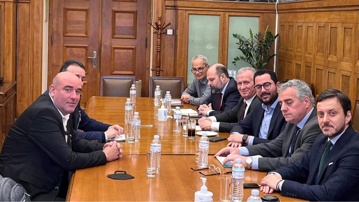Συνάντηση Απόστολου Πάνα με εκπροσώπους της Πανελλήνιας Ομοσπονδίας Εργαζομένων στον Επισιτισμό – Τουρισμό Συνάντηση Απόστολου Πάνα με εκπροσώπους της Πανελλήνιας Ομοσπονδίας Εργαζομένων στον Επισιτισμό – Τουρισμό