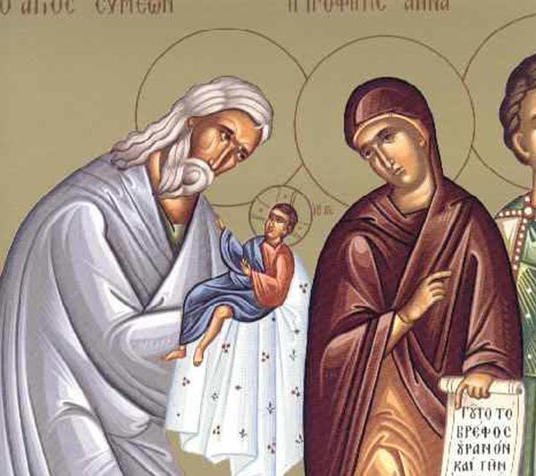3 Φεβρουαρίου – Δίκαιος Συμεών ο Θεοδόχος και Άννα η Προφήτιδα 3 Φεβρουαρίου – Δίκαιος Συμεών ο Θεοδόχος και Άννα η Προφήτιδα