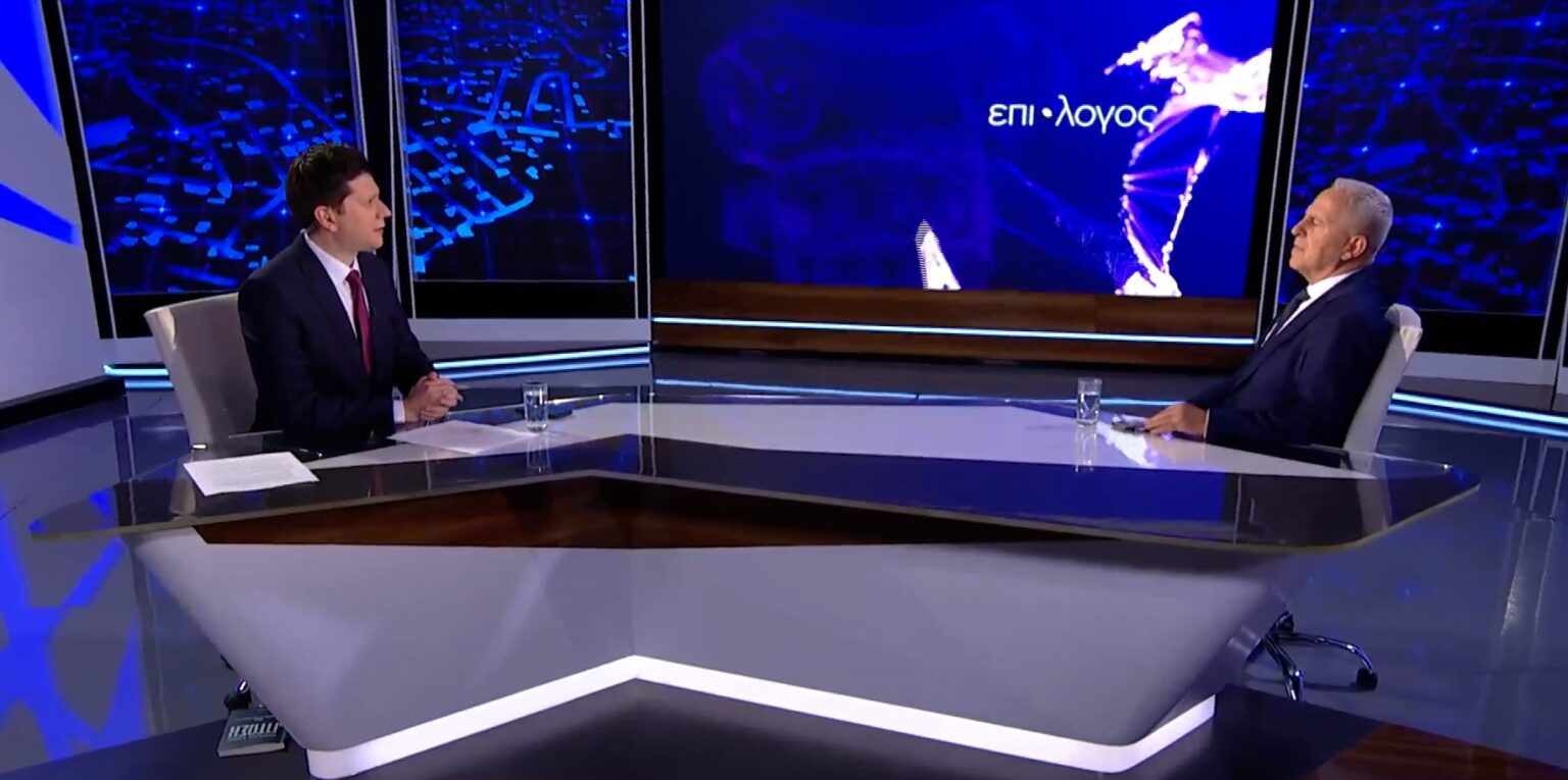 Αποστολάκης στην ΕΡΤ: Δεν θα απέκλεια κυβέρνηση NΔ-ΣYPIZΑ