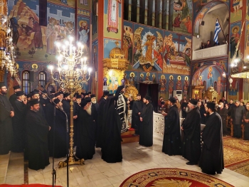 Ο Εσπερινός της Συγχωρήσεως στην Ι.Μ. Μαρωνείας και Κομοτηνής Ο Εσπερινός της Συγχωρήσεως στην Ι.Μ. Μαρωνείας και Κομοτηνής