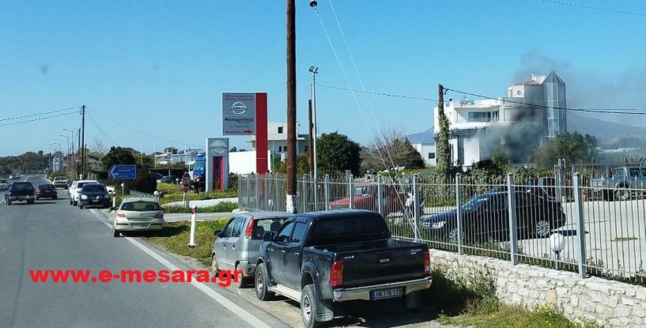 Ηράκλειο: Aπανθρακώθηκε μέσα σε αντιπροσωπεία αυτοκινήτων Ηράκλειο: Aπανθρακώθηκε μέσα σε αντιπροσωπεία αυτοκινήτων