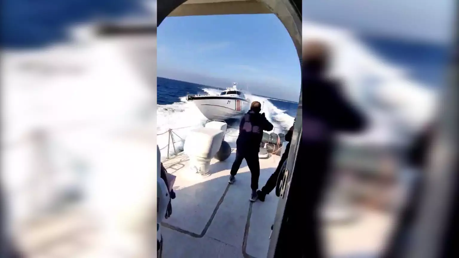 Φαρμακονήσι: Τουρκική ακταιωρός επιχείρησε να εμβολίσει σκάφος του Λιμενικού Φαρμακονήσι: Τουρκική ακταιωρός επιχείρησε να εμβολίσει σκάφος του Λιμενικού