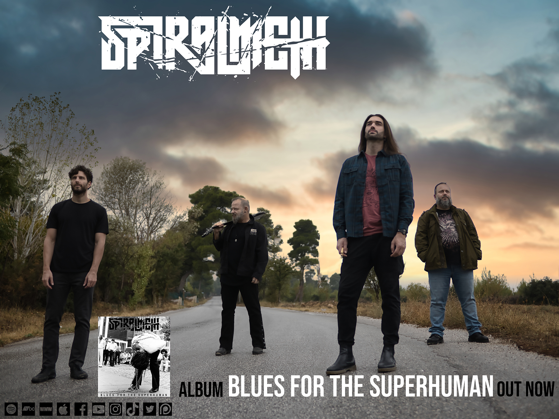 SPIRAL METH – single “I Mermaid” από το άλμπουμ “Blues For The Superhuman”