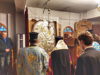 Η Ακολουθία της Β΄ Στάσεως των Χαιρετισμών στη Μητρόπολη Μαρωνείας Η Ακολουθία της Β΄ Στάσεως των Χαιρετισμών στη Μητρόπολη Μαρωνείας
