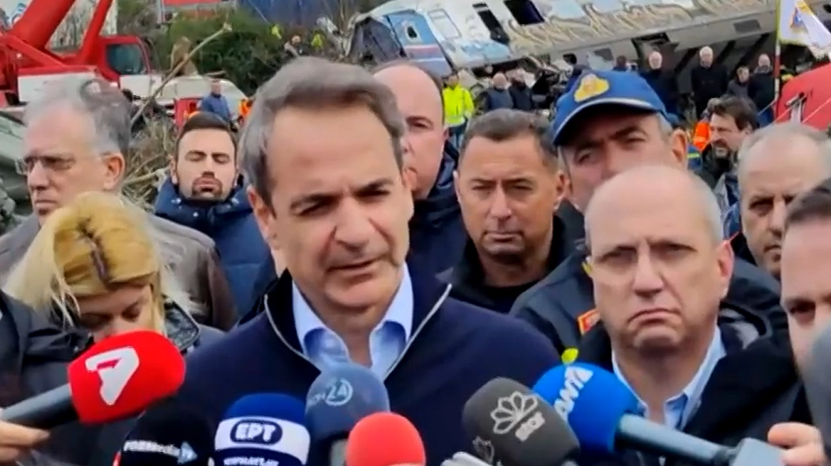 Μητσοτάκης από τα Τέμπη: Θα μάθουμε τα αίτια της τραγωδίας, ώστε να μην ξανασυμβεί Μητσοτάκης από τα Τέμπη: Θα μάθουμε τα αίτια της τραγωδίας, ώστε να μην ξανασυμβεί