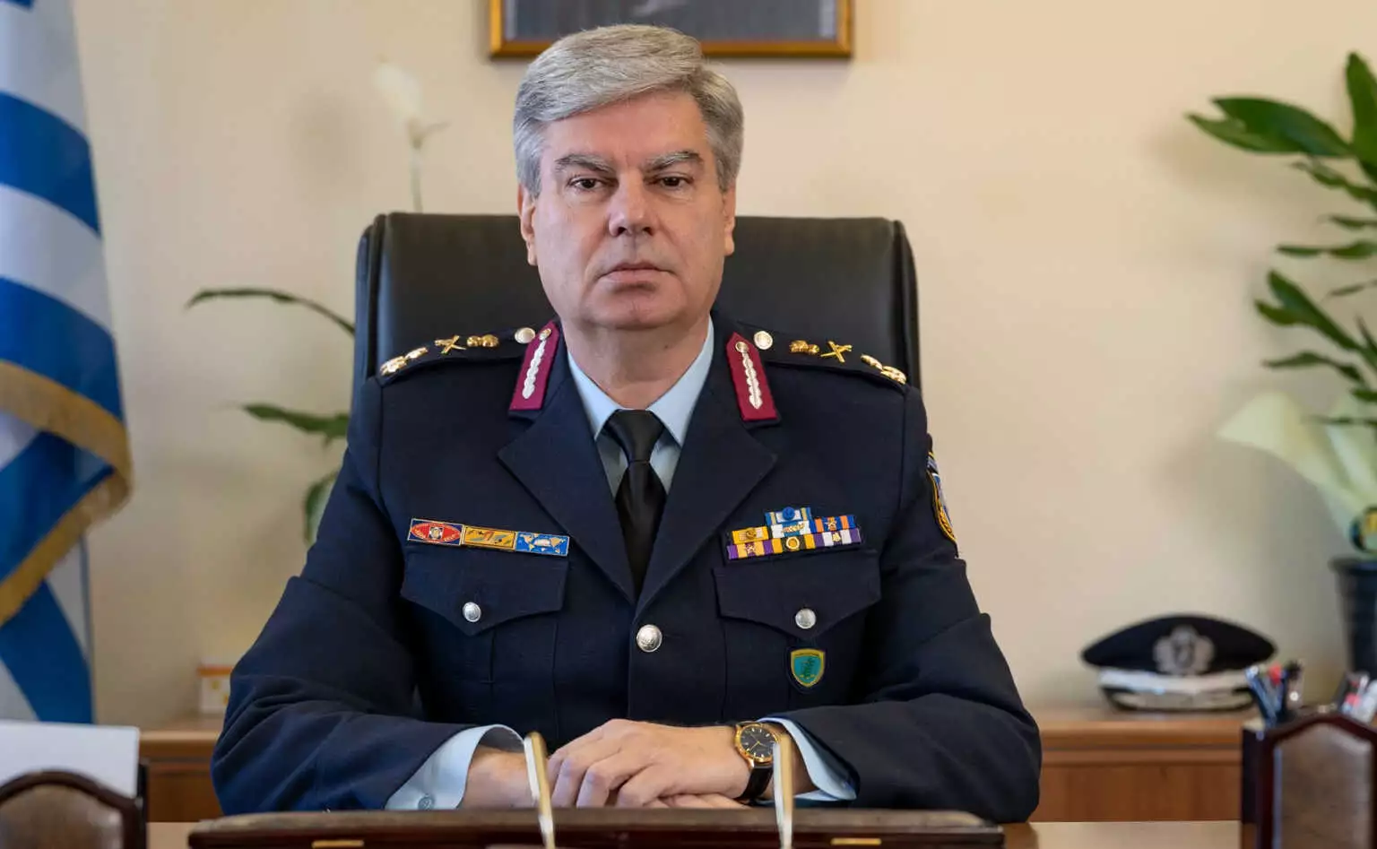 Νέος Αρχηγός της Ελληνικής Αστυνομίας ο Αντιστράτηγος Λάζαρος Μαυρόπουλος Νέος Αρχηγός της Ελληνικής Αστυνομίας ο Αντιστράτηγος Λάζαρος Μαυρόπουλος