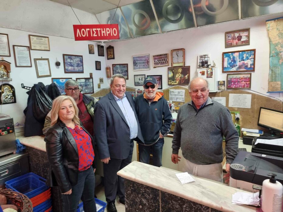 Την Αγορά της Κομοτηνής επισκέφτηκε ο Ευριπίδης Στυλιανίδης