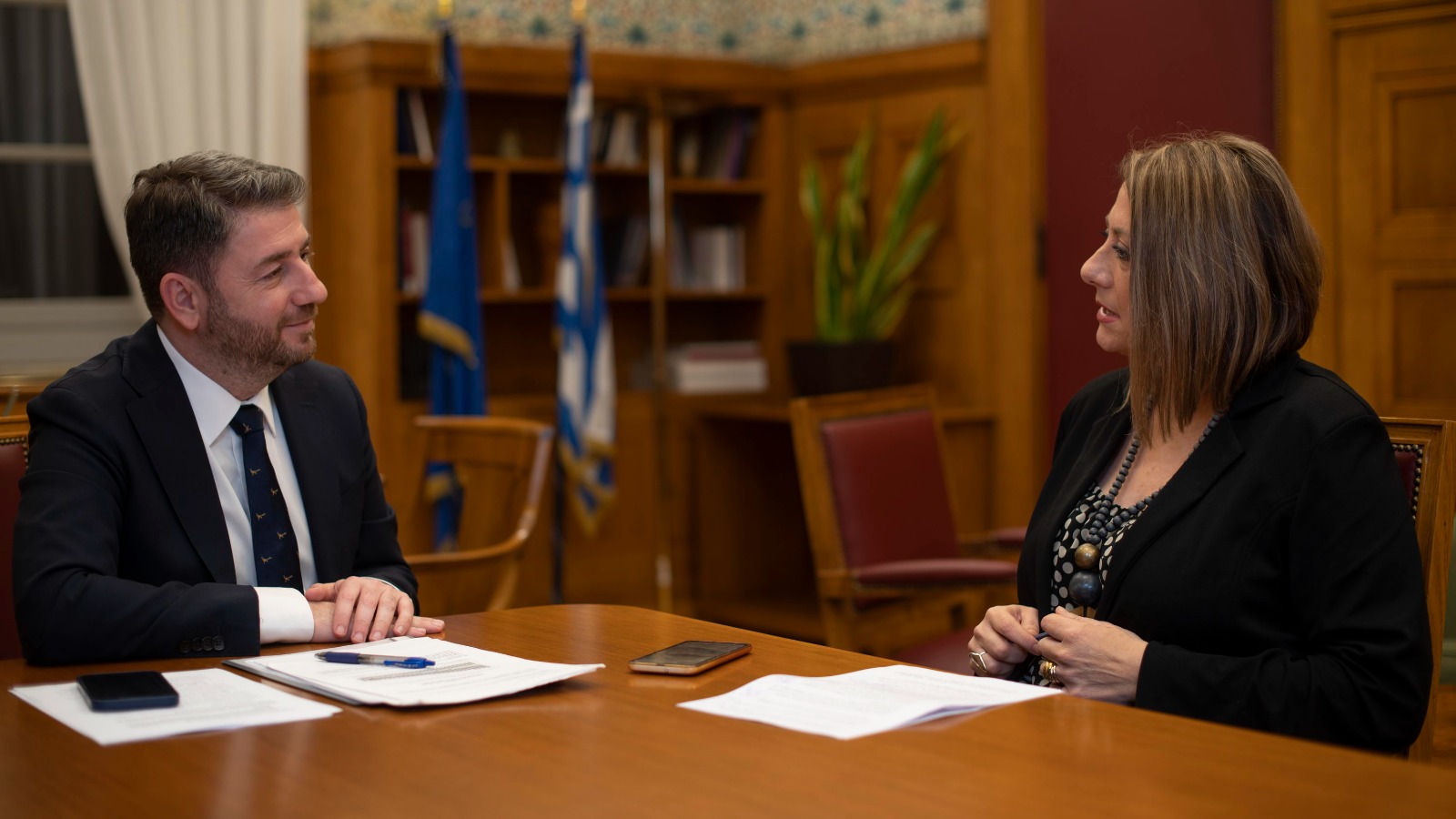 Ανδρουλάκης: Στόχος μου, μια σχέση εμπιστοσύνης με τη νέα γενιά