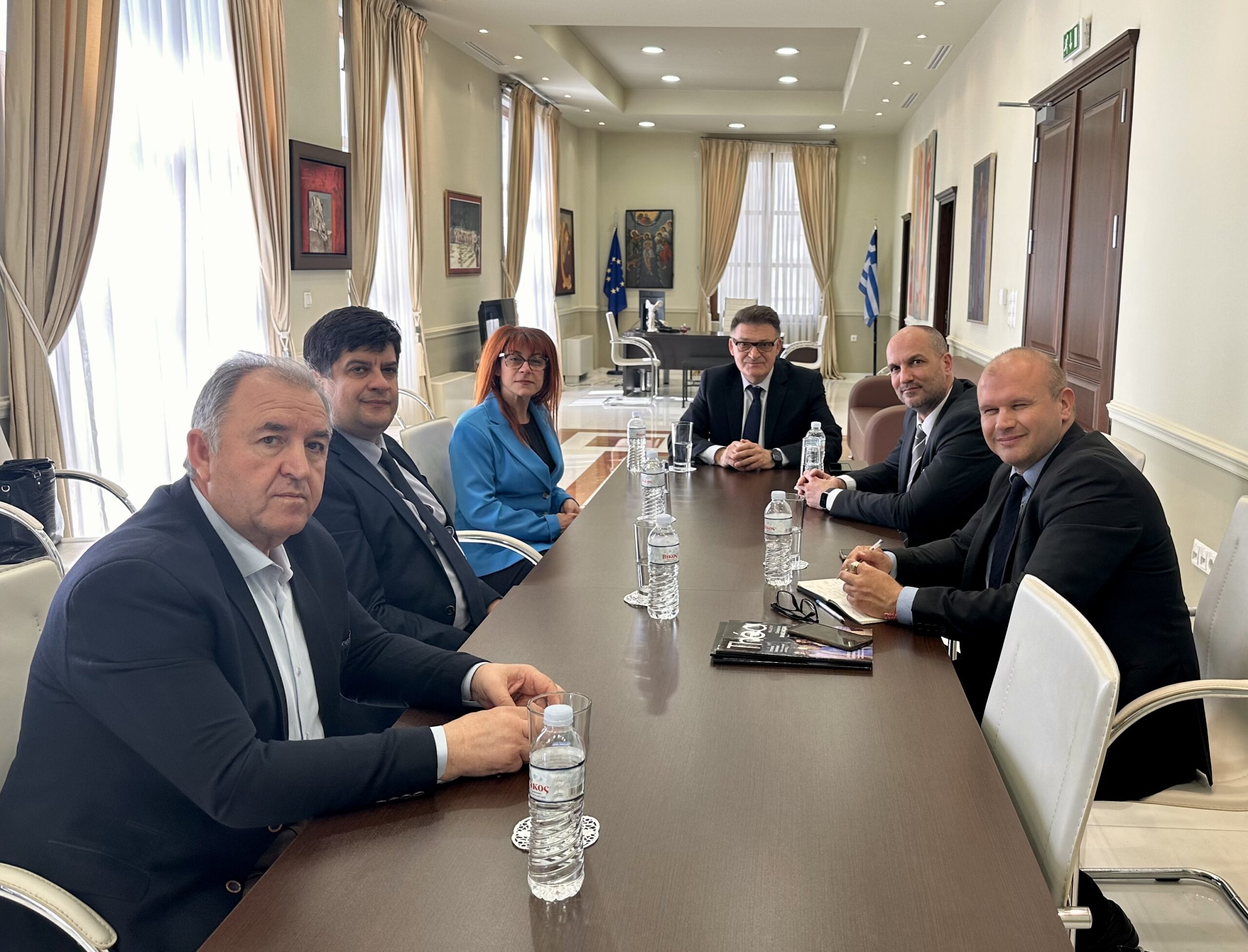 Εθιμοτυπική συνάντηση με τον Βούλγαρο Πρόξενο Εθιμοτυπική συνάντηση με τον Βούλγαρο Πρόξενο