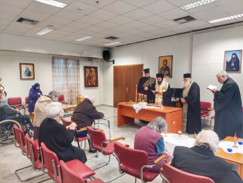 Το μυστήριο του Ιερού Ευχελαίου στο Γηροκομείο Κομοτηνής