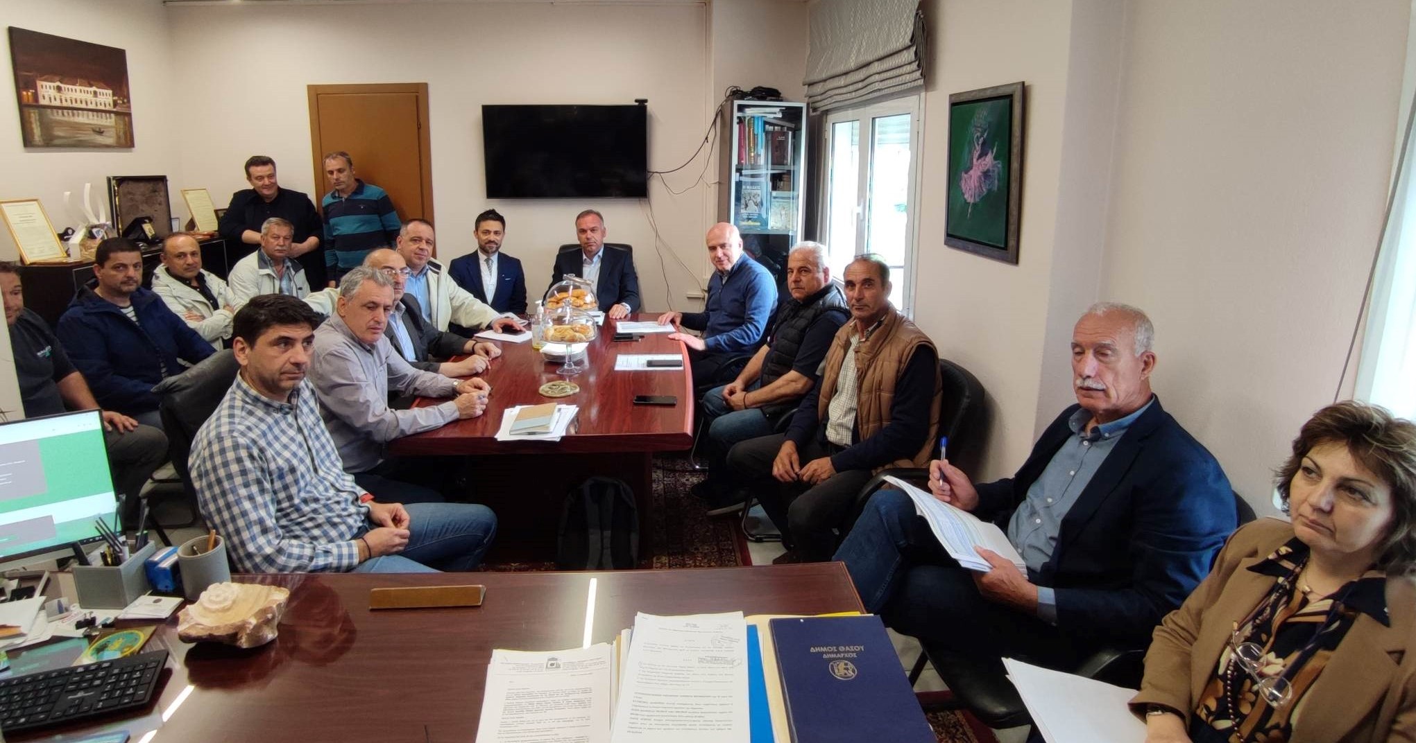 Έργα υποδομών και τουρισμός στο επίκεντρο των συσκέψεων του Περιφερειάρχη ΑΜΘ Χρήστου Μέτιου στη Θάσο Έργα υποδομών και τουρισμός στο επίκεντρο των συσκέψεων του Περιφερειάρχη ΑΜΘ Χρήστου Μέτιου στη Θάσο