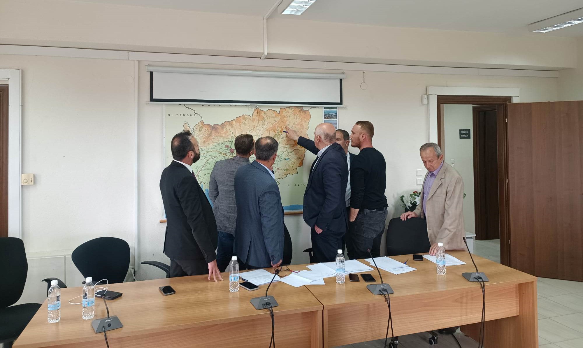 Ευρεία σύσκεψη του Περιφερειάρχη ΑΜΘ Χρήστου Μέτιου στο Δήμο Αρριανών Ευρεία σύσκεψη του Περιφερειάρχη ΑΜΘ Χρήστου Μέτιου στο Δήμο Αρριανών
