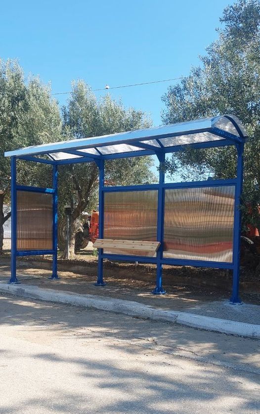 Τοποθέτηση νέων στάσεων σε οικισμούς του Δήμου Μαρωνείας Σαπών Τοποθέτηση νέων στάσεων σε οικισμούς του Δήμου Μαρωνείας Σαπών