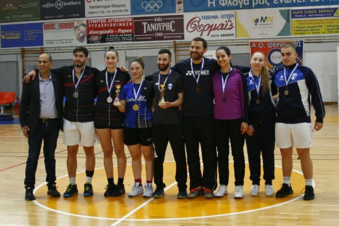 Πανελλήνιο Πρωτάθλημα Μπάντμιντον: Πέντε μετάλλια ο Εθνικός Αλεξανδρούπολης και μοριοδότηση για τους διακριθέντες στα ΑΕΙ Πανελλήνιο Πρωτάθλημα Μπάντμιντον: Πέντε μετάλλια ο Εθνικός Αλεξανδρούπολης και μοριοδότηση για τους διακριθέντες στα ΑΕΙ
