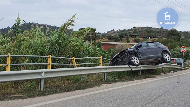 Ρόδος: Σοβαρό τροχαίο ατύχημα 4 αυτοκινήτων