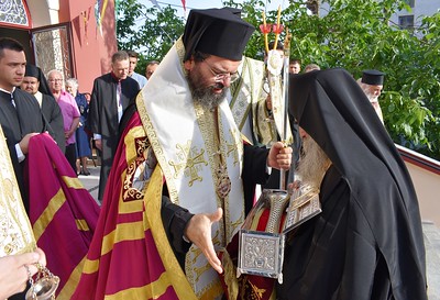 Το ιερό λείψανο της Αγίας Οσιοπαρθενομάρτυρος  Αναστασίας της Ρωμαίας υποδέχτηκε η Κομοτηνή (φωτος)