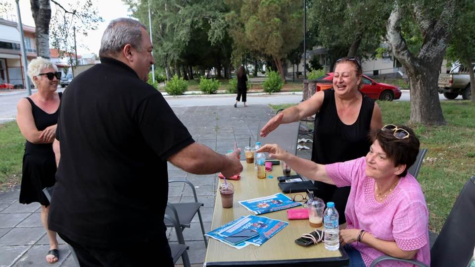 Ευριπίδης Στυλιανίδης στο Νέο Σιδηροχώρι: «Η ψήφος σας την δεύτερη Κυριακή πρέπει να απαντήσει στα ξένα κέντρα που παρεμβαίνουν στην Ροδόπη»