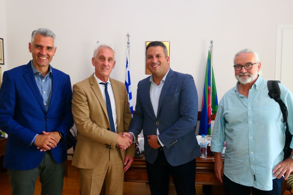 Ο Δήμαρχος Ξάνθης συνάντησε τους εκπροσώπους της ΕΑΓΜΕ για τη γεωθερμική έρευνα στη Σταυρούπολη Ο Δήμαρχος Ξάνθης συνάντησε τους εκπροσώπους της ΕΑΓΜΕ για τη γεωθερμική έρευνα στη Σταυρούπολη