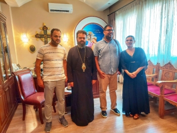 Ο Πρόεδρος της Περιφερειακής Ένωσης Τυφλών Θράκης στο Μητροπολίτη Μαρωνείας Ο Πρόεδρος της Περιφερειακής Ένωσης Τυφλών Θράκης στο Μητροπολίτη Μαρωνείας