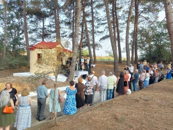 Θυρανοίξια του Ιερού Παρεκκλησίου Αγίου Παϊσιου Μέστης Θυρανοίξια του Ιερού Παρεκκλησίου Αγίου Παϊσιου Μέστης